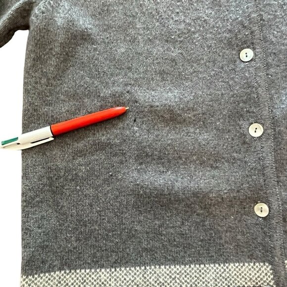 Castle of Ireland Womens Cardigan Sweater Merino Wool Angora Medium Vtg Flaws - Picture 10 of 16